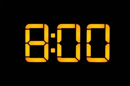 电子钟整点报时图片