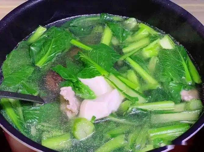 三道青菜汤推荐青菜肉羹豆腐汤豌豆尖豆腐汤青菜虾水豆腐汤