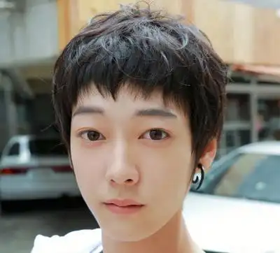 韩国男生短发发型图片 阳光帅气型男范儿