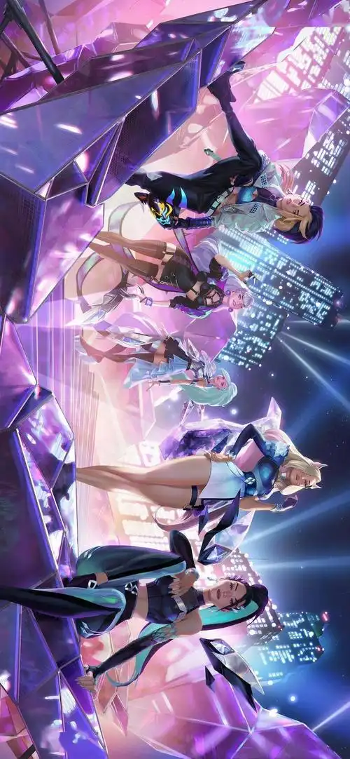 壁纸|英雄联盟 kda女团,好看_手机搜狐网