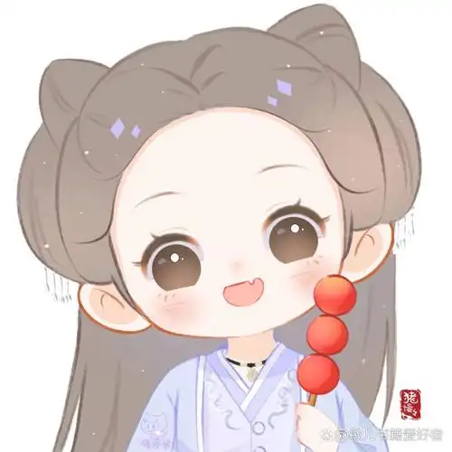 画了个花千骨头像