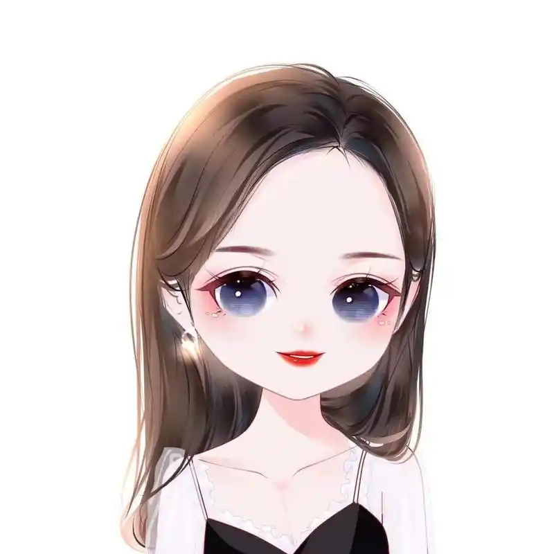 唯美气质小众的动漫手绘微信头像/女生头像