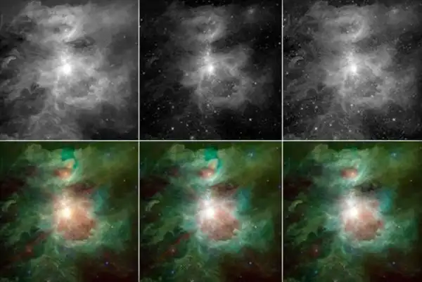 但实际在这些照片公布之前,还是需要经过不少处理工作的