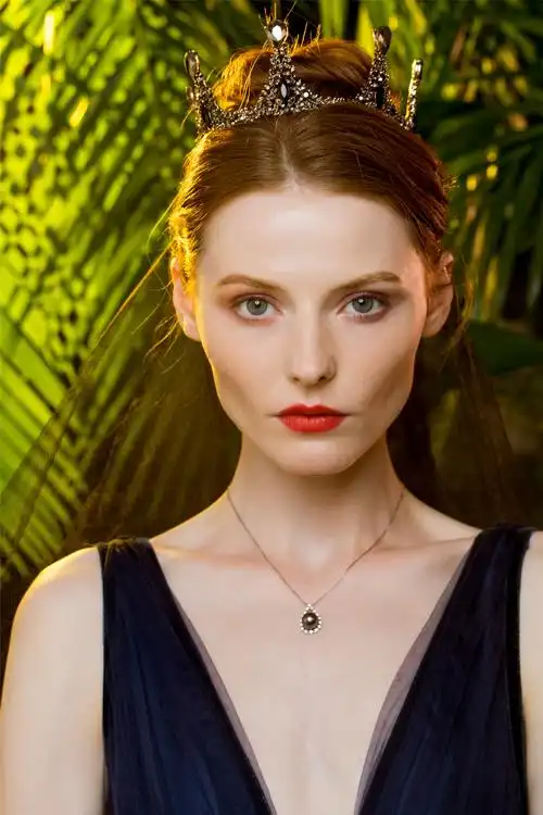 夜未眠大溪地黑珍珠项链