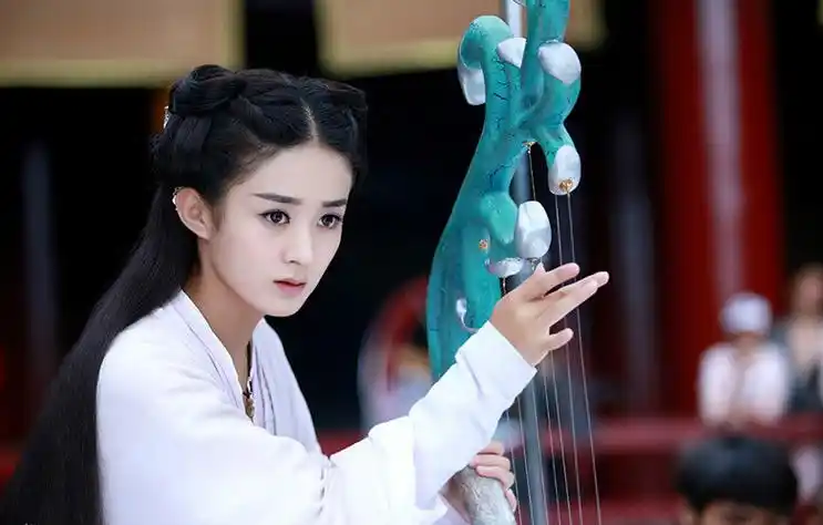 花千骨剧照超可爱超仙超萌赵丽颖骨头娘亲演技超超赞