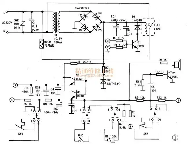 九阳jyy50ys6型电压力煲屏显e1故障