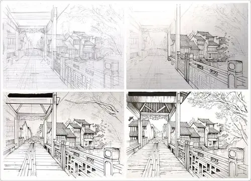 手绘练习-漫画场景篇|动漫|单幅漫画|冰仔_原创作品-站酷zcool