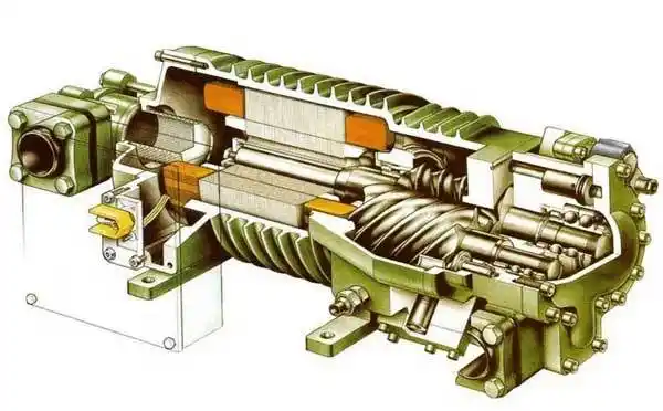 用户一般会根据实际工况下的制冷量来选择螺杆式冷水机组的压缩机的