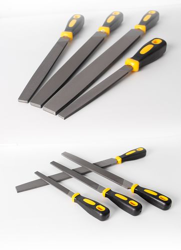 得力工具 锉刀钢锉扁锉平锉金属钢锉木工打磨工具平板锉硬木锉子整形