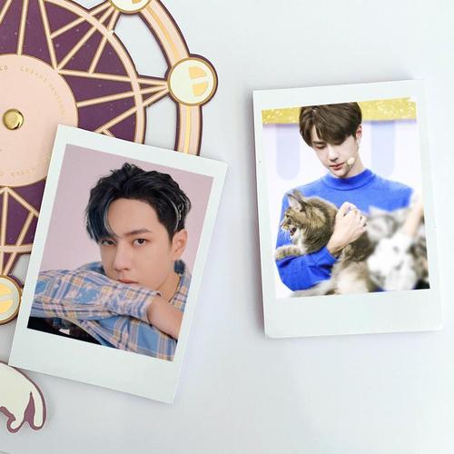 王一博周边lomo卡明星照片相片定制创意生日礼物收纳相册装饰卡片