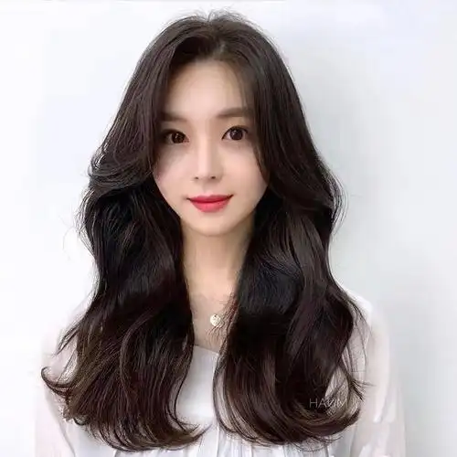 发型欣赏网红大波浪卷