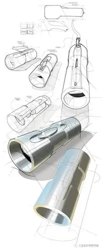 惊!小小手电筒竟有如此多的变化「手绘627day」