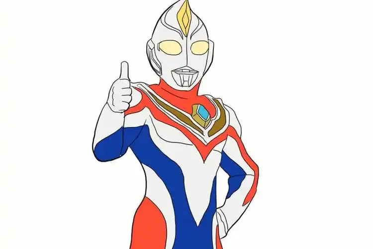 戴拿简笔画 戴拿简笔画奥特曼