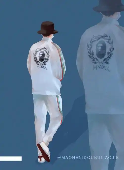 tfboys分享210628饭绘王俊凯最近私服搭配属于凯boss独特的帅气