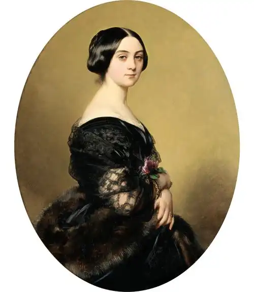 欧洲绘画女性的肖像⑧