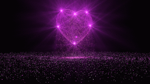 心形粒子gif