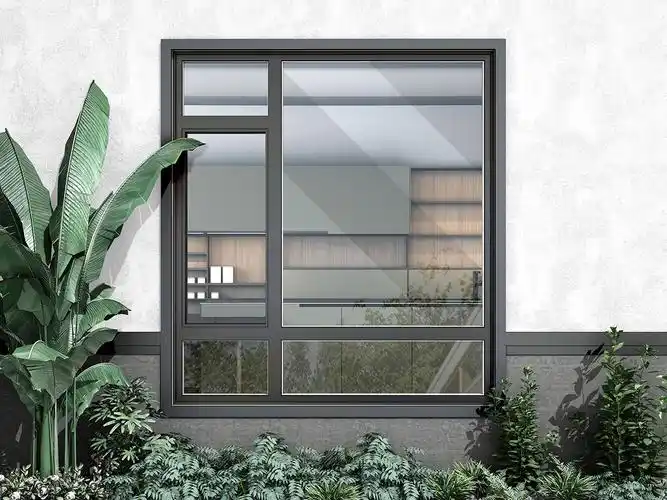 睿致系列平开窗的线条与玻璃进行恰如其分的融合,创新框扇一体的纯平