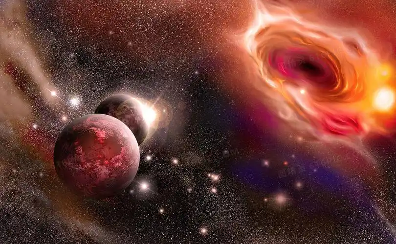 浩瀚无垠宇宙星球瑰丽景观