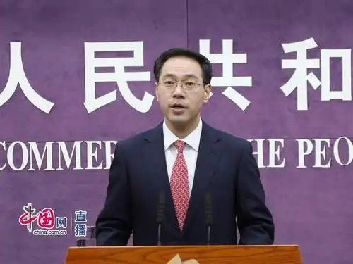 商务部新闻发言人高峰主持发布会 中国网宗超 摄