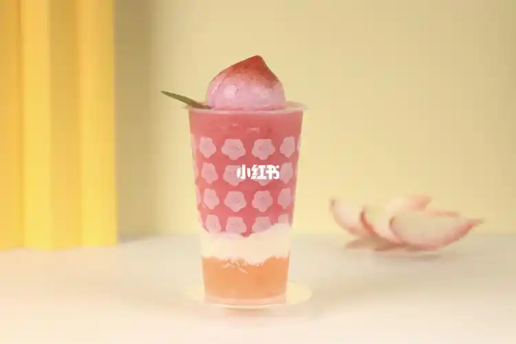 逃花园奶茶-蜜桃新品