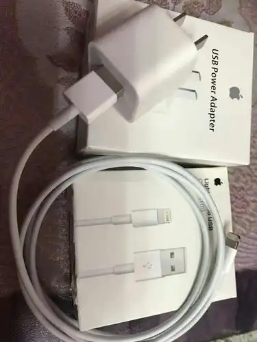 apple苹果原装充电器iphonex/7plus/8sx 6 插头max充电头5w 正品线充