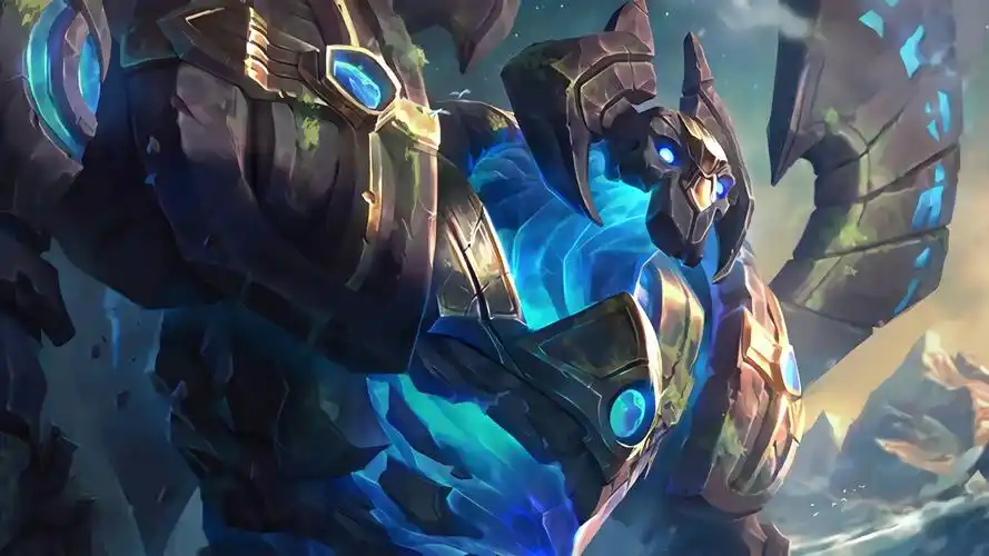 幽蓝梦魇加里奥英雄联盟图片