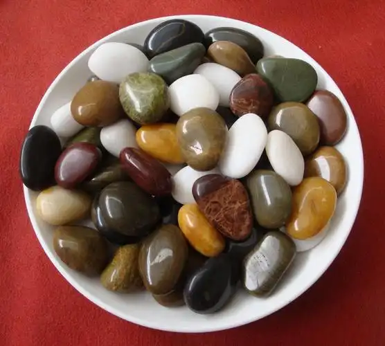 超大中小天然雨花石鹅卵石头铺地按摩鹅暖石鹅软石白色画画园林石