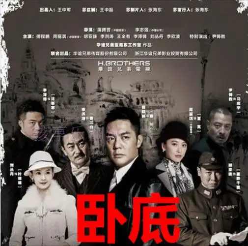 卧底dvd碟片36集谍战抗战电视连续剧 傅程鹏周丽淇李泽锋刘丛丹