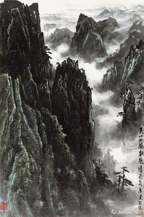 张凭1979国画作品_张凭纪念网站-雅昌艺术家网