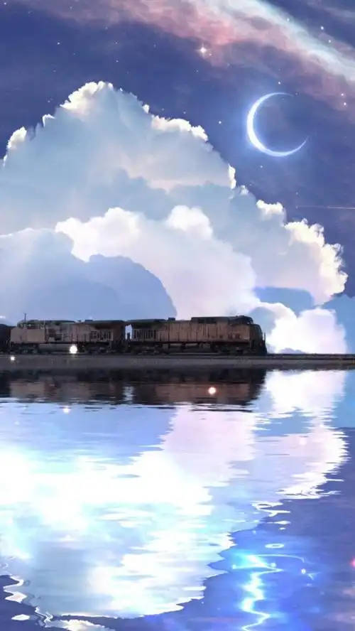 治愈系高清蓝色天空手机壁纸