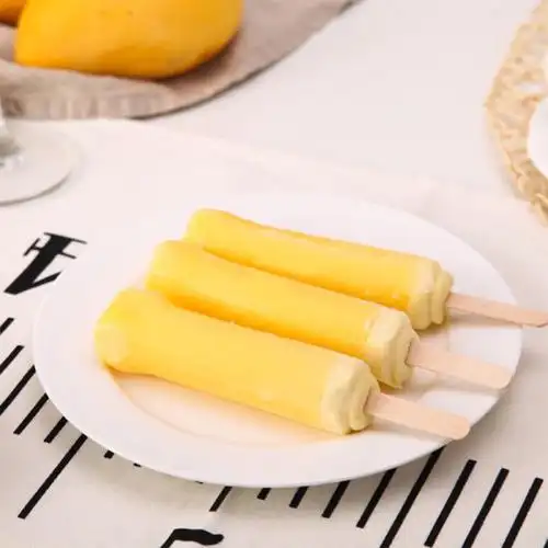 明治炼乳芒果雪糕冰淇淋冰激凌冰糕棒冰冰棒冰棍冰淇淋