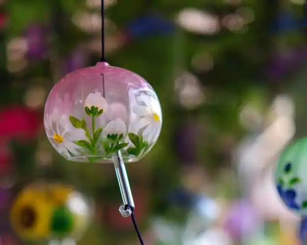 漂亮风铃挂饰壁纸