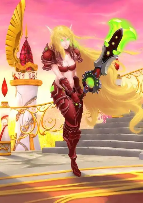 性感的血精灵女圣骑