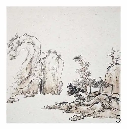 小闪教学——山水亭子