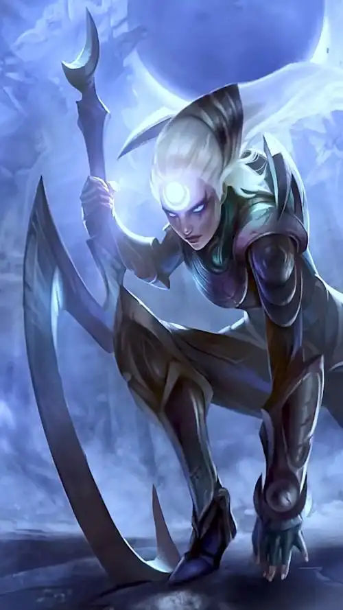 英雄联盟 lol 壁纸 皎月女神 黛安娜 我是月亮的选择