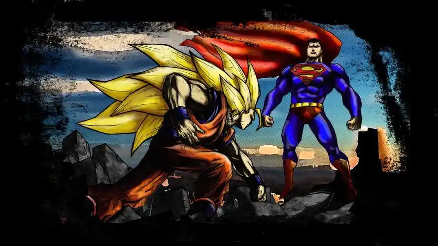 龙珠,悟空,超人,超级赛亚人壁纸1600x900分辨率查看