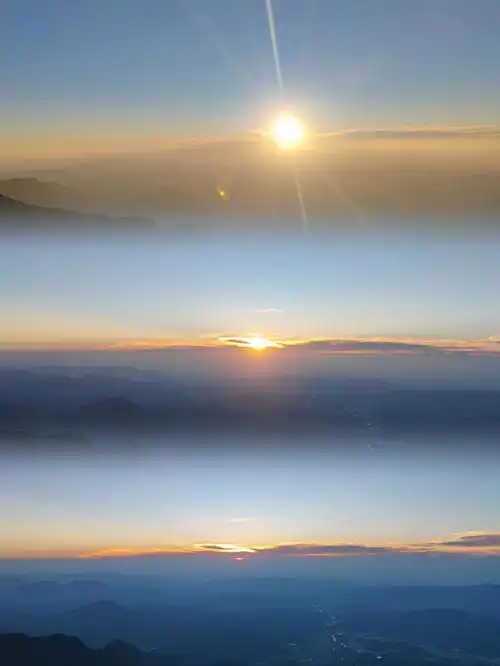 武功山绝美的景色大自然自带滤镜