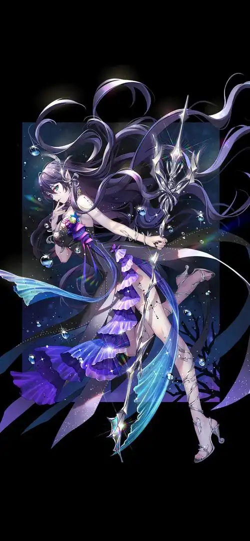 二次元动漫少女高清手机壁纸