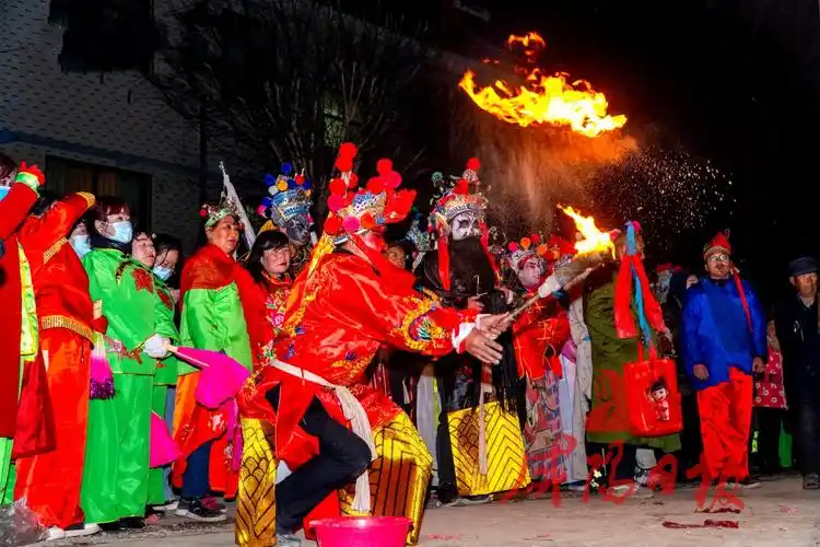 网络中国节元宵长武民间社火惹人醉
