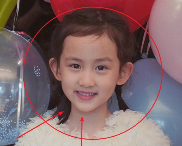 黄磊给7岁二女儿庆生,孩子发际线却成焦点,又一个翻版鞠婧祎?