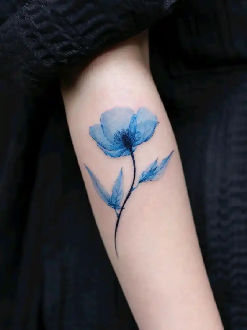 爱意随风起,风止意难平.#创作灵感 #女生手臂纹身 #纹身图 - 抖音