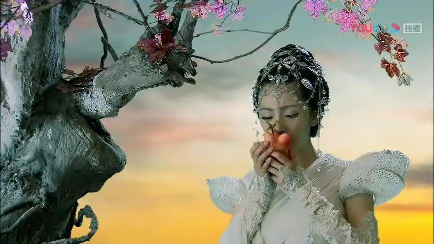 仙剑三,杨幂和胡歌的三生虐恋,夕瑶的美惊艳时光,却看哭了我