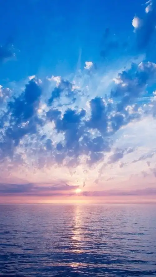 纯净蔚蓝天空手机壁纸