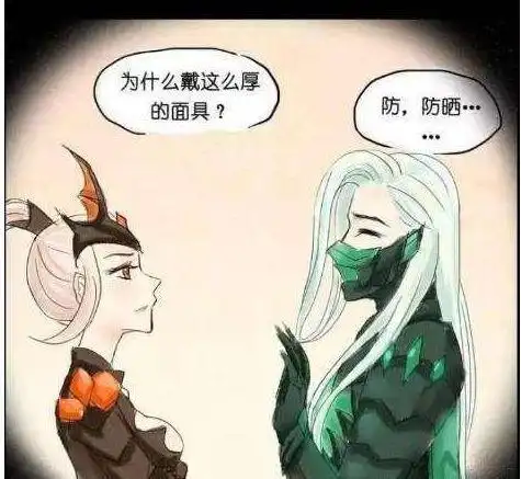 王者荣耀兰陵王戴面具的原因曝光花木兰你这个大笨蛋