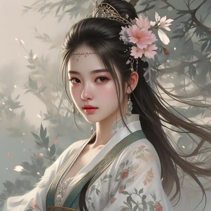 古风手绘女头,淡雅又唯美 这组古风手绘女头,真的绝美!