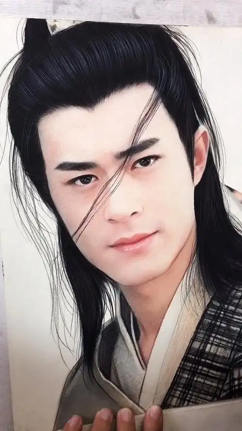 有人喜欢看他演的杨过吗?#手绘