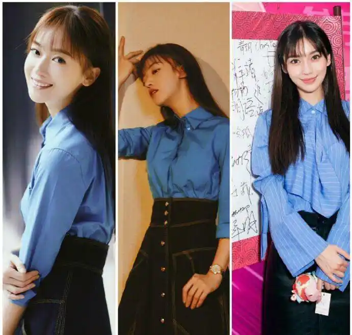 吴谨言模仿angelababy?