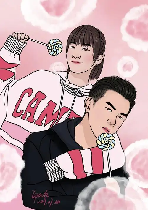 ipad procreate 亲爱的热爱的