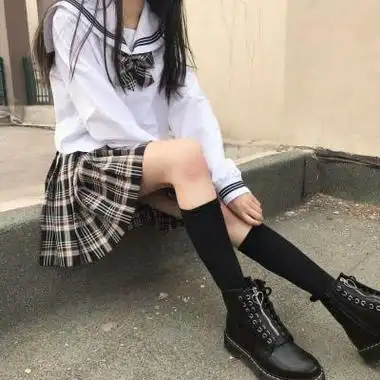 qq小清新学院风半身头像女可爱有气质不露脸女生头像美头