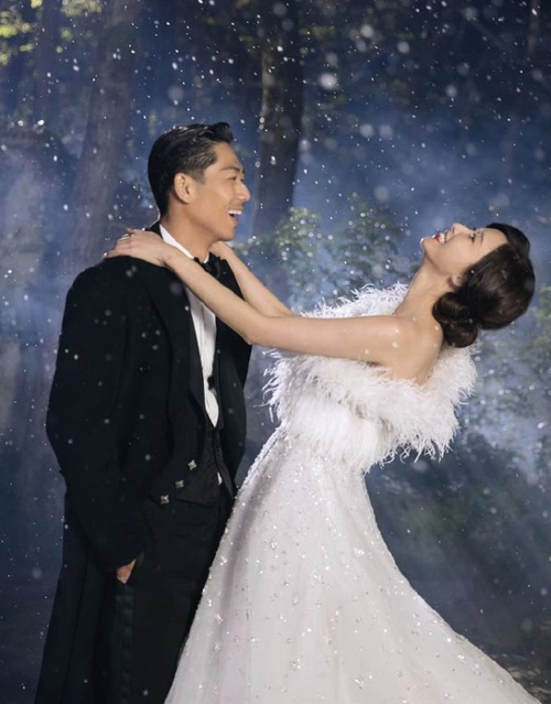 有种"下神坛"叫林志玲结婚,近照发福长斑,45岁为备孕拼了